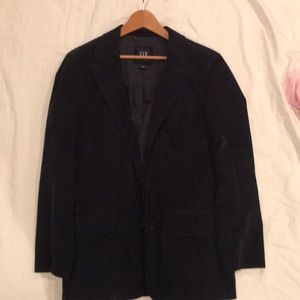 Gap Cotton Corduroy Sportcoat Navy Medium